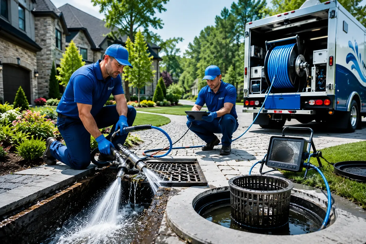 Local outdoor drain cleaning professionals in Louisburg, MO